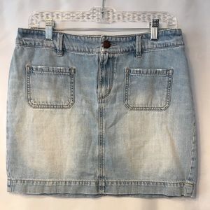 90s style loft Jean skirt